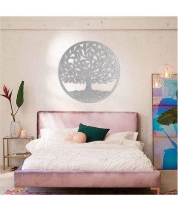 Signes Grimalt By Sigris - Decoración de Pared | Arbol de la Vida Pared - 82x1x82 cm, Metal - Color Gris