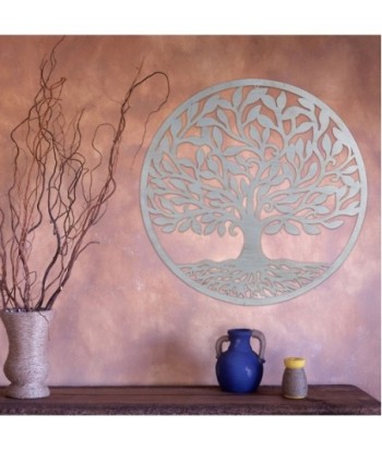 Signes Grimalt By Sigris - Decoración de Pared | Arbol de la Vida Pared - 82x1x82 cm, Metal - Color Gris