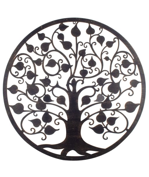 Signes Grimalt By Sigris - Decoración de Pared | Cuadros de Metal para Pared, Forma de Árbol - 82 cm x 1 cm x