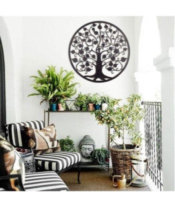Signes Grimalt By Sigris - Decoración de Pared | Cuadros de Metal para Pared, Forma de Árbol - 82 cm x 1 cm x