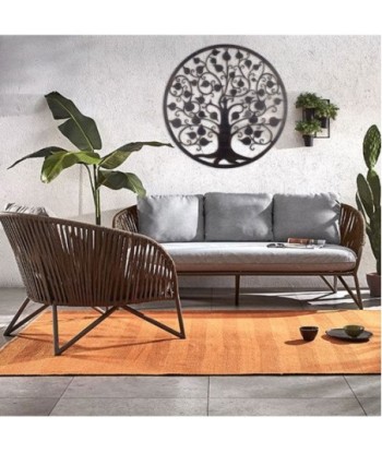 Signes Grimalt By Sigris - Decoración de Pared | Cuadros de Metal para Pared, Forma de Árbol - 82 cm x 1 cm x