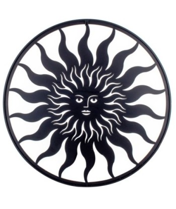 Signes Grimalt By Sigris - Decoración de Pared | Cuadros de Metal para Pared, Forma de Sol - 82 cm x 1 cm x 82