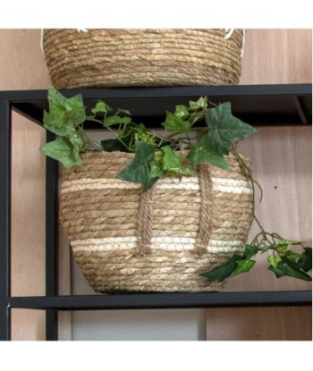 Signes Grimalt By Sigris - Cestas Mimbre | Cestos Mimbre Decoracion - Pack de 3 Cestas, 26x26x34 cm