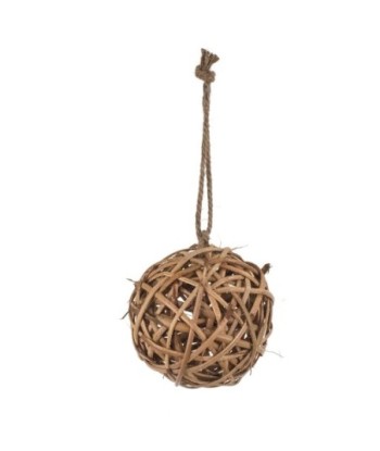 Signes Grimalt By Sigris - Bola de Mimbre | Decoracion Mimbre - 15x15x15 cm