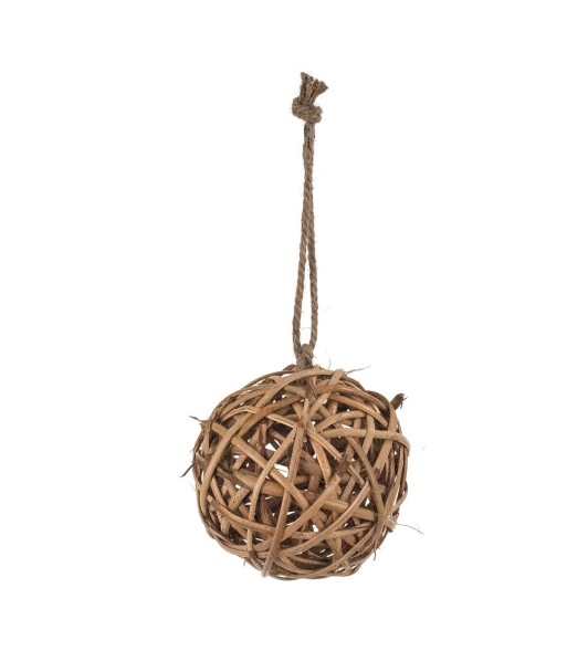 Signes Grimalt By Sigris - Bola de Mimbre | Decoracion Mimbre - 15x15x15 cm