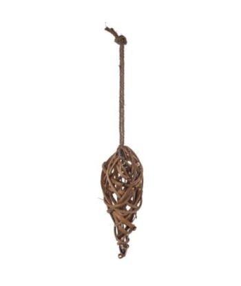 Signes Grimalt By Sigris - Corazón de Mimbre | Decoracion Mimbre - 21x7x18 cm