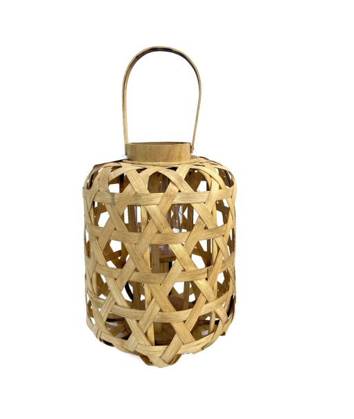 Signes Grimalt By Sigris - Faroles de Decoracion | Decoracion Nordica - Farolillo de Bambú, 35x25x25 cm