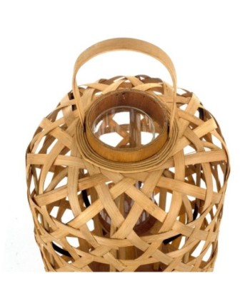 Signes Grimalt By Sigris - Faroles de Decoracion | Decoracion Nordica - Farolillo de Bambú, 41x30x30 cm