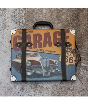 Signes Grimalt By Sigris - Placa Metal | Chapas Metalicas Vintage - Decoracion forma de Maleta Vintage, 39x4,5x40,5
