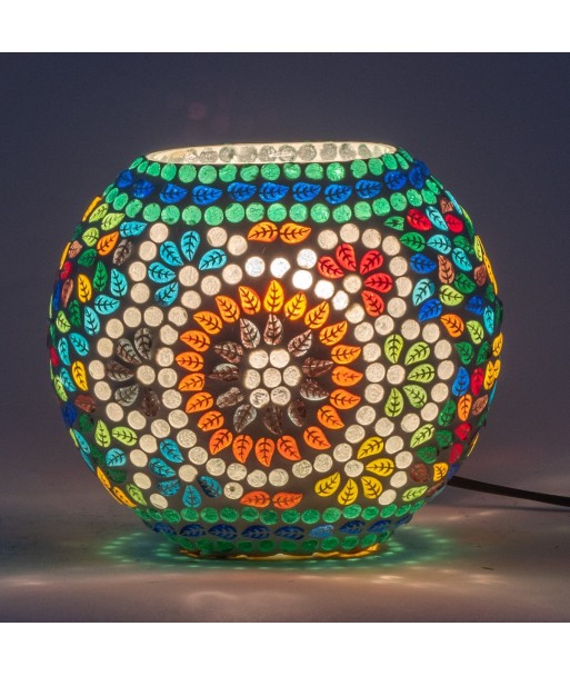 Lámpara Multicolor de Cristal, Iluminación Decorativa para el Hogar, Lámpara de Mesa Moderna y Elegante, Ideal