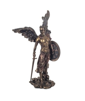 By SIGRIS Figura De Arcángel Miguel Dorada Figuras Bronce Colección Clásico Signes Grimalt Decor And Go