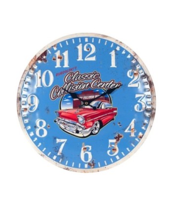 Signes Grimalt By Sigris - Reloj Pared Vintage | Reloj Pared Madera, Diseño: Coche, Diámetro 40 cm Signes Grimalt