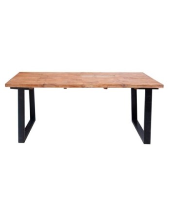 ORIGEN Home Decor Mesa Mueble Auxiliar | Mesa de comer Marrón Rectangular - 81x200x100cm