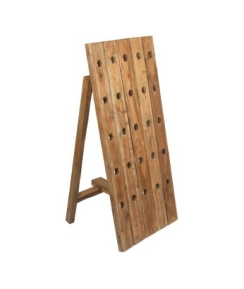 By Sigris - Botellero Vertical | Botelleros Vino de Madera, Capacidad 25 Botellas, Dimensiones: 110 cm x 45 cm