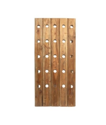 By Sigris - Botellero Vertical | Botelleros Vino de Madera, Capacidad 25 Botellas, Dimensiones: 110 cm x 45 cm