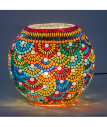 Lámpara Multicolor de Cristal, Ideal para Decoración Moderna y Ambientes Elegantes, Perfecta para Salones y Habitaciones