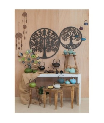 Decor and Go Adorno Pared Arbol De La Vida Adorno Pared de Apliques Metal Colección Étnico Modelo D