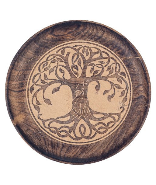 By SIGRIS Plato Árbol De La Vida 22Cm Decoración Bandejas Colección Étnico Signes Grimalt Decor And Go