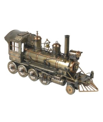Tren Vintage de Metal para Modelismo y Decoración, Regalo Perfecto para Coleccionistas y Amantes de los Vehículos