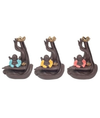 By SIGRIS Apoyador De Incienso Buda Incluye 3 Unidades Figuras Budas Colección Oriental Signes Grimalt Decor And