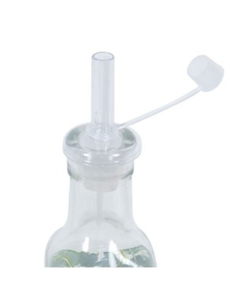 By SIGRIS Aceiteras Pequeñas Decoradas  Con Caja Incluye 6 Unidades Cocina Utensilios Colección Lavanda Y Olivo