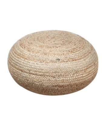 Signes Grimalt by Sigris - Puff Yute | Puff Redondo - Realizado en Yute y Poliester | Color: Beige