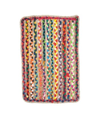 Signes Grimalt By Sigris - Alfombra de Yute, Poliester y Algodón |  Rectangular | Decoración Casa - 42x62 cm |