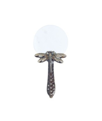 ORIGEN Home Decor - Figura Lupa con esmalte  Decoracion | Miniaturas Gris - 1x6x12 cm
