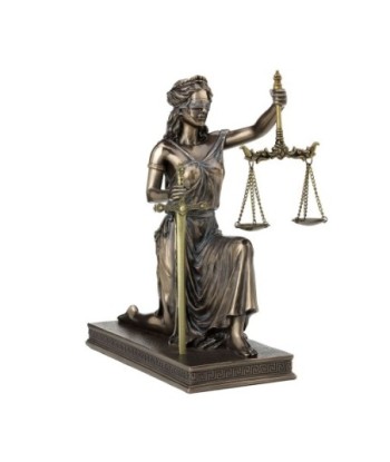By SIGRIS Figura De Resina Mujer Justicia Figuras Bronce Colección Clásico Signes Grimalt Decor And Go