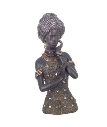 Signes Grimalt By Sigris - Figuras Decorativas | Figura Africana - Figuras de Resina - 28 x 12 x 12  cm | Color: