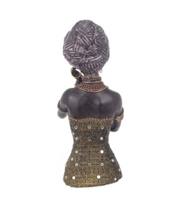 Signes Grimalt By Sigris - Figuras Decorativas | Figura Africana - Figuras de Resina - 28 x 12 x 12  cm | Color: