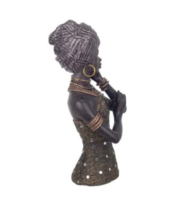 Signes Grimalt By Sigris - Figuras Decorativas | Figura Africana - Figuras de Resina - 28 x 12 x 12  cm | Color: