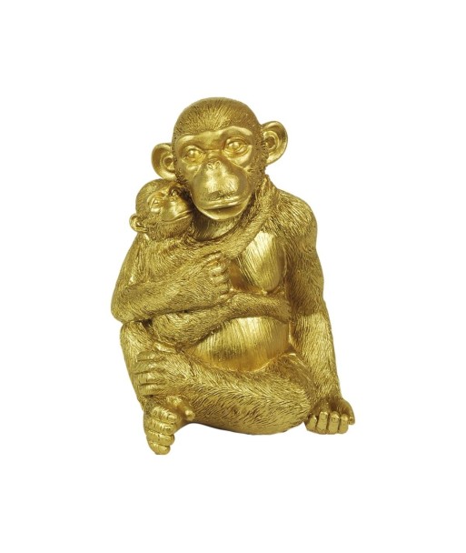 By SIGRIS Orangután con Bebé  Figuras Bronce Colección Dorado Signes Grimalt Decor And Go