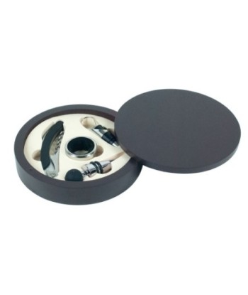 By SIGRIS Caja Redonda 4Pcs.Vino Cocina Abrebotellas Colección Vino Y Cerveza Signes Grimalt Decor And Go