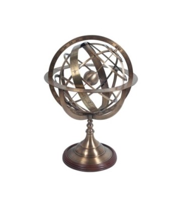 By SIGRIS Clásica  Esfera Armillary Decoración Náutico Colección World Map Signes Grimalt Decor And Go