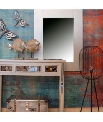Signes Grimalt By Sigris - Espejo Pared | Espejo Rectangular Plateado - Medidas: 90x3x70 cm