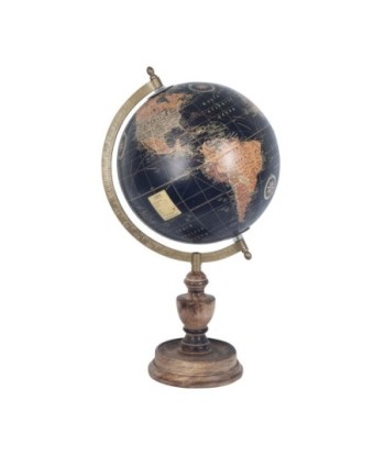 Signes Grimalt By Sigris Globo mundo negro con pie Globo Mundo