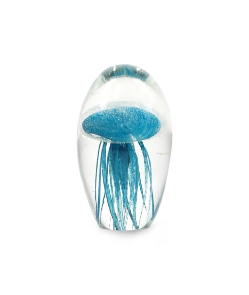By Sigris - Pisapapeles de Cristal | Pisapapeles Medusa - Color Azul - 9 cm x 5 cm x 5 cm  Decor And Go