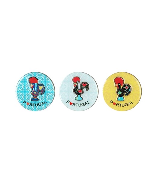 By SIGRIS Magnéticos Gallos Portugal Incluye 3 Unidades Regalo Magnéticos Colección Varios Signes Grimalt Decor