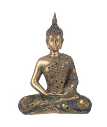 Signes Grimalt By Sigris - Figuras Decorativas | Figura Buda - 28 x 9 x 21  cm | Color: Gris