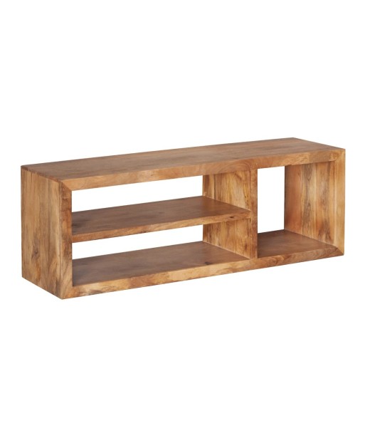 Mueble TV Bohemio Moderno 140 cm para Salón, Estilo Vintage, Mueble Auxiliar de Madera, Mueble Decorativo para