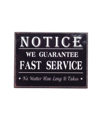 By SIGRIS Placa Pared Notice 25X33Cm Adorno Pared Placas Metal Colección Industrial Signes Grimalt Decor And Go