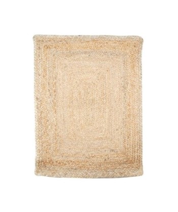 Signes Grimalt by Sigris - Alfombra Yute | Alfombra Rectangular, Decoracion Casa - 80x60 cm | Color: Beige
