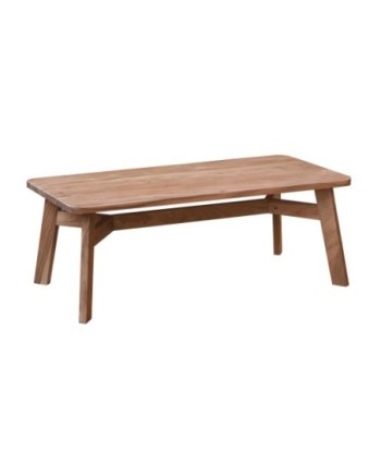 Mesa Auxiliar Moderna 120x60cm para Comedor, Estudio o Sala de Estar, Mueble de Madera de Acacia, Diseño Bohemio