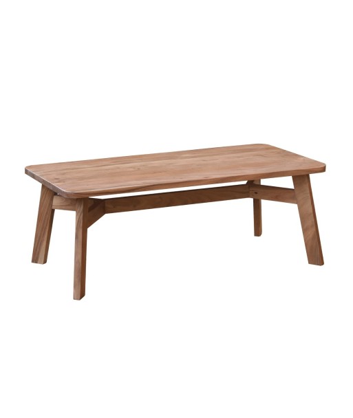 Mesa Auxiliar Moderna 120x60cm para Comedor, Estudio o Sala de Estar, Mueble de Madera de Acacia, Diseño Bohemio