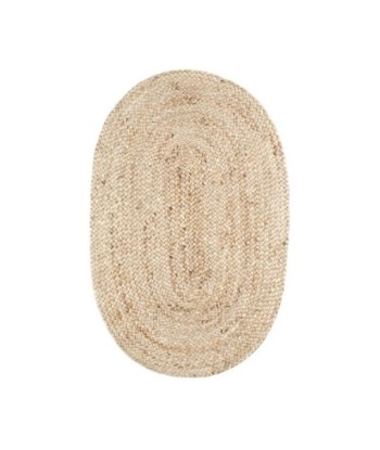 By SIGRIS Alfombra de Felpudo Marrón de 100% Yute 1*55*85cm