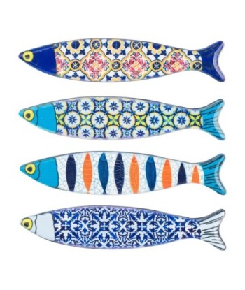 By SIGRIS Imanes De Peces Incluye 4 Unidades Regalo Magnéticos Colección Marinero Y Náutico Signes Grimalt Decor