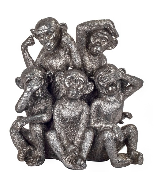Signes Grimalt By Sigris - Figuras Decorativas | Figuras Cinco Monos - 22,5x14,5x22 cm