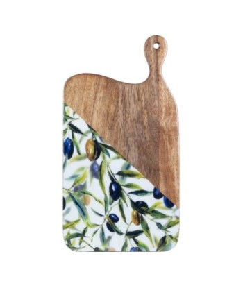 Signes Grimalt By Sigris - Tabla de Madera para Cocina | Tabla de Cortar Cuadrada, Diseño: Aceitunas Signes Grimalt
