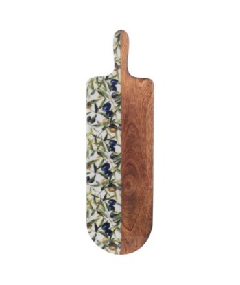 Signes Grimalt By Sigris - Tabla de Madera para Cocina | Tabla de Cortar Ovalada, Diseño: Aceitunas Signes Grimalt